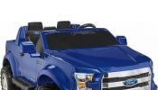 FisherPrice Power Wheels Ford F150 12Volt BatteryPowered RideOn, Blue