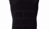 Burvogue Tummy Shaper Slimming Vest for Men- Black