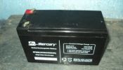 mercury 12v/9AH replacement battery is genuine and reliable product