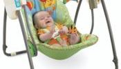 U.S Used Fisher Price Rainforest Mini Baby Swing(fixed price)
