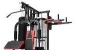 Brand new 3 station Gym equipment with punch bag & sit up